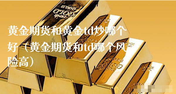 黄金期货和黄金td炒哪个好（黄金期货和td哪个风险高）_https://www.xyskdbj.com_期货手续费_第1张