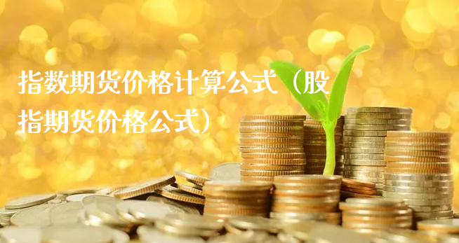 指数期货价格计算公式（股指期货价格公式）_https://www.xyskdbj.com_期货手续费_第1张