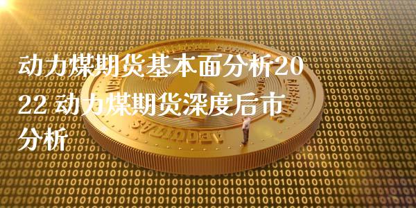 动力煤期货基本面分析2022 动力煤期货深度后市分析_https://www.xyskdbj.com_期货平台_第1张