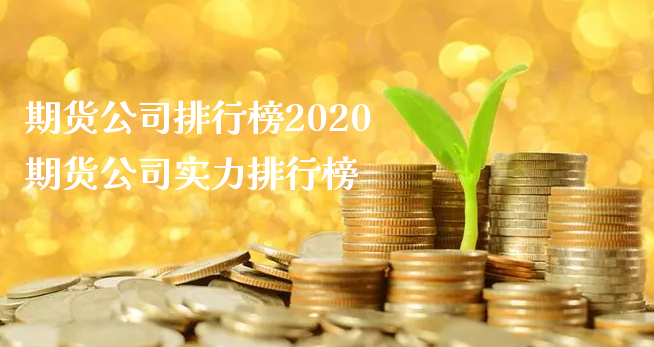 期货公司排行榜2020 期货公司实力排行榜_https://www.xyskdbj.com_期货学院_第1张