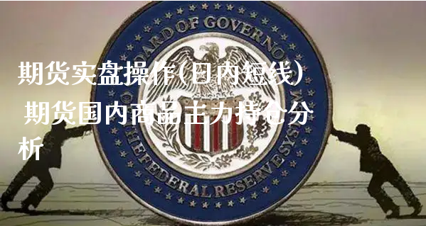 期货实盘操作(日内短线) 期货国内商品主力持仓分析_https://www.xyskdbj.com_期货学院_第1张