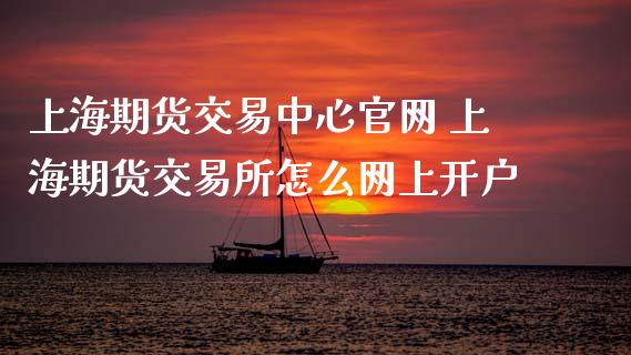 上海期货交易中心官网 上海期货交易所怎么网上开户_https://www.xyskdbj.com_期货学院_第1张