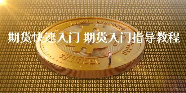 期货快速入门 期货入门指导教程_https://www.xyskdbj.com_期货学院_第1张