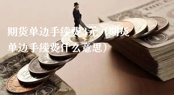 期货单边手续费3元（期货单边手续费什么意思）_https://www.xyskdbj.com_期货平台_第1张