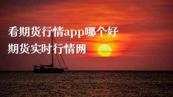 看期货行情app哪个好 期货实时行情网_https://www.xyskdbj.com_期货学院_第1张