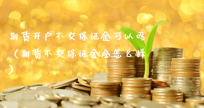 期货开户不交保证金可以吗（期货不交保证金会怎么样）_https://www.xyskdbj.com_期货行情_第1张