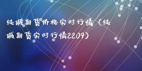 纯碱期货价格实时行情（纯碱期货实时行情2209）_https://www.xyskdbj.com_期货学院_第1张