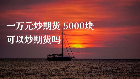 一万元炒期货 5000块可以炒期货吗_https://www.xyskdbj.com_期货学院_第1张