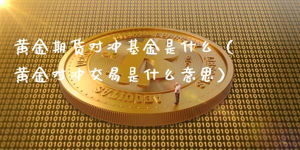 黄金期货对冲基金是什么（黄金对冲交易是什么意思）_https://www.xyskdbj.com_期货行情_第1张