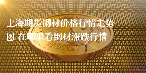 上海期货钢材价格行情走势图 在哪里看钢材涨跌行情_https://www.xyskdbj.com_期货学院_第1张