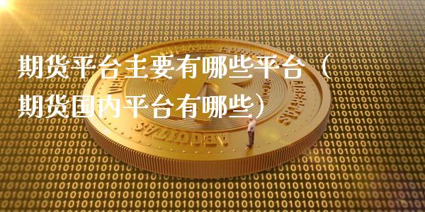 期货平台主要有哪些平台（期货国内平台有哪些）_https://www.xyskdbj.com_原油行情_第1张