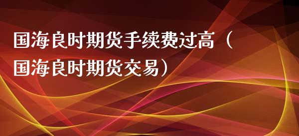 国海良时期货手续费过高（国海良时期货交易）_https://www.xyskdbj.com_期货学院_第1张