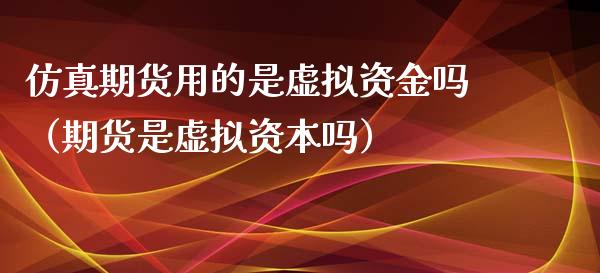 仿真期货用的是虚拟资金吗（期货是虚拟资本吗）_https://www.xyskdbj.com_期货学院_第1张