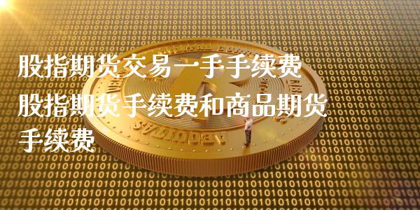 股指期货交易一手手续费 股指期货手续费和商品期货手续费_https://www.xyskdbj.com_原油行情_第1张