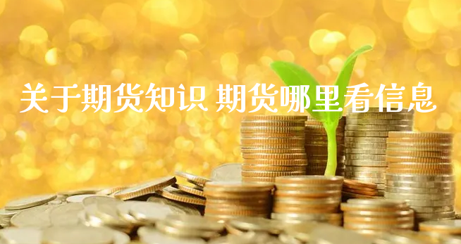 关于期货知识 期货哪里看信息_https://www.xyskdbj.com_期货学院_第1张