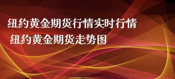 纽约黄金期货行情实时行情 纽约黄金期货走势图_https://www.xyskdbj.com_期货学院_第1张