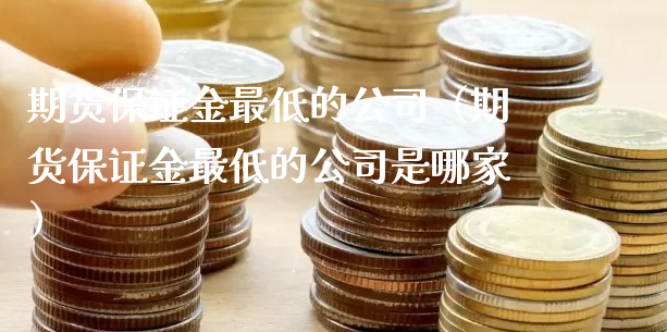 期货保证金最低的公司（期货保证金最低的公司是哪家）_https://www.xyskdbj.com_期货学院_第1张