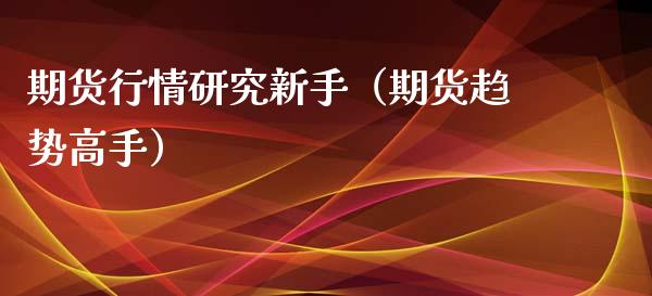 期货行情研究新手（期货趋势高手）_https://www.xyskdbj.com_期货平台_第1张