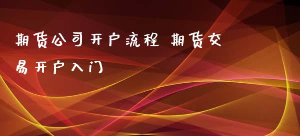 期货公司开户流程 期货交易开户入门_https://www.xyskdbj.com_期货平台_第1张