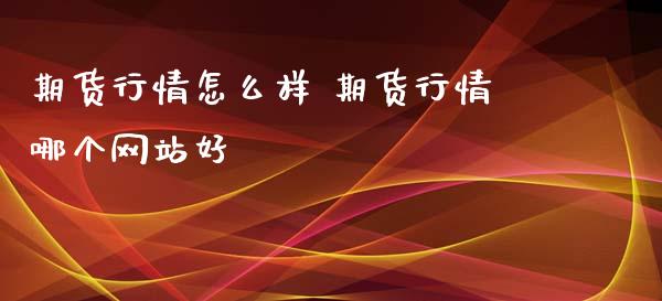 期货行情怎么样 期货行情哪个网站好_https://www.xyskdbj.com_期货学院_第1张