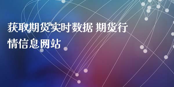 获取期货实时数据 期货行情信息网站_https://www.xyskdbj.com_原油行情_第1张