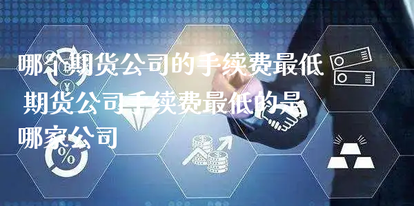 哪个期货公司的手续费最低 期货公司手续费最低的是哪家公司_https://www.xyskdbj.com_期货学院_第1张