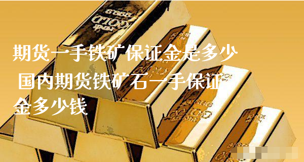 期货一手铁矿保证金是多少 国内期货铁矿石一手保证金多少钱_https://www.xyskdbj.com_期货学院_第1张