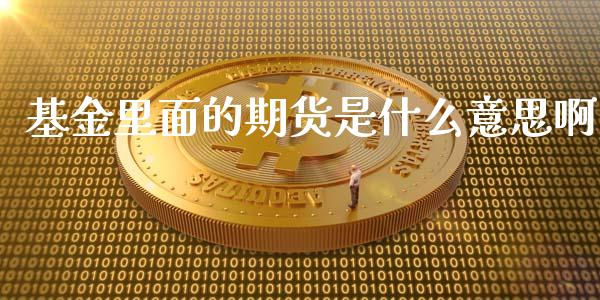 基金里面的期货是什么意思啊_https://www.xyskdbj.com_原油直播_第1张