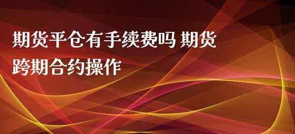 期货平仓有手续费吗 期货跨期合约操作_https://www.xyskdbj.com_期货学院_第1张