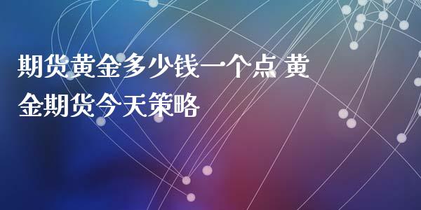 期货黄金多少钱一个点 黄金期货今天策略_https://www.xyskdbj.com_期货学院_第1张