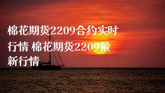 棉花期货2209合约实时行情 棉花期货2209最新行情_https://www.xyskdbj.com_期货学院_第1张