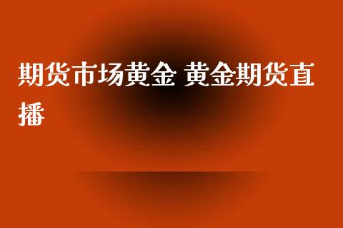 期货市场黄金 黄金期货直播_https://www.xyskdbj.com_原油直播_第1张